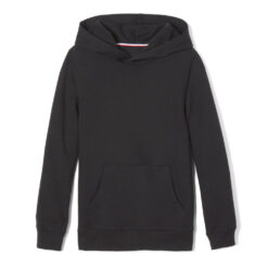 Áo khoác hoodie màu đen.