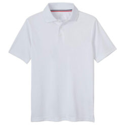 Áo polo trắng ngắn tay