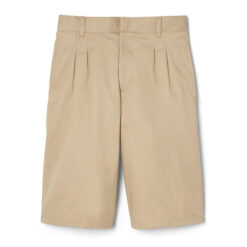 Quần short xếp li vàng kaki