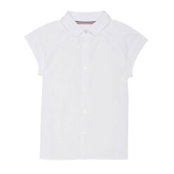 Áo sơ mi raglan đồng phục trắng