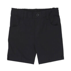 Quần short túi tròn màu đen
