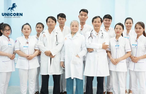 Quy tắc may đồng phục y tế