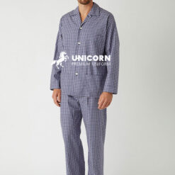 Đồng phục bệnh nhân Pyjama nam caro mạnh mẽ và độ đáo