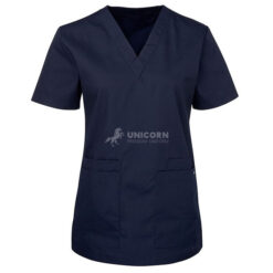 Bộ quần áo điều dưỡng màu xanh navy