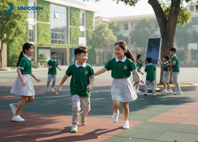 Xu hướng phong cách đồng phục học sinh 2026 - Bảo vệ môi trường