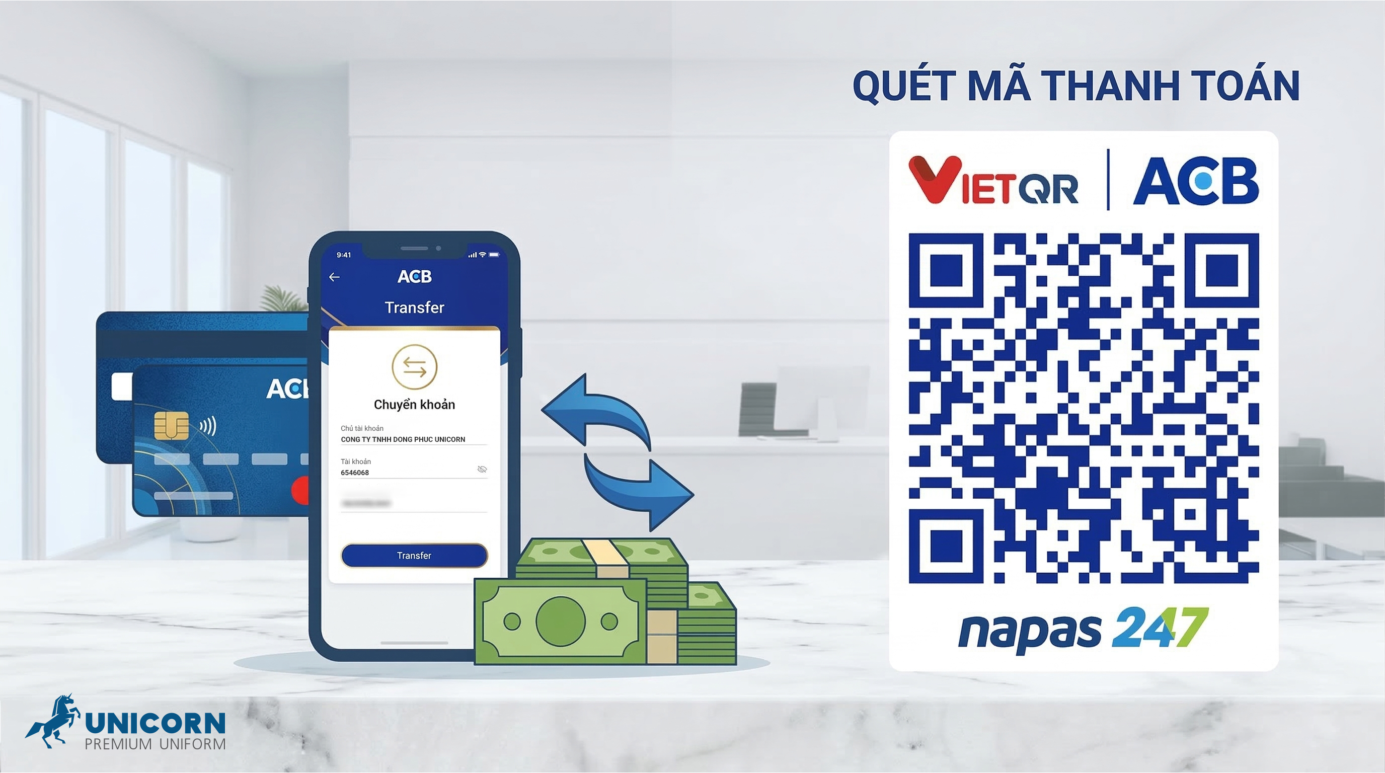 Quét mã thanh toán online